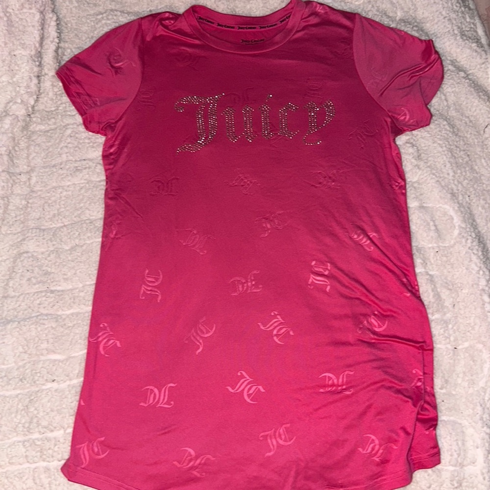 Juicy Couture bling embossed sleep shirt - Picture 2 of 5